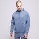 Vyriškas džemperis NIKE DŽEMPERIS SU GOBTUVU SPORTSWEAR CLUB FLEECE bv2654-491 spalva mėlyna
