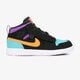 Vaikiški kedai JORDAN 1 MID ALT  ar6351-083 spalva juoda