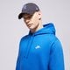 Vyriškas džemperis NIKE DŽEMPERIS SU GOBTUVU SPORTSWEAR CLUB FLEECE bv2654-480 spalva mėlyna