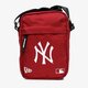 Moteriškas krepšys NEW ERA RANKINUKAS MLB SIDE BAG NYY CAR NEW YORK YANKEES CAR 11942029 spalva tamsiai raudona