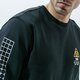 Vyriškas džemperis VANS DŽEMPERIS 66 SUPPLY CREW vn0a4rqnblk1 spalva juoda