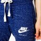 Moteriškos kelnės NIKE KELNĖS W NSW GYM VNTG PANT 883731429 spalva tamsiai mėlyna