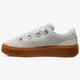 Moteriški kedai PUMA PLATFORM V2 SUEDE 36646102 spalva rusvai gelsva
