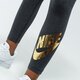 Vaikiškos kelnės NIKE TAMPRĖS SPORTSWEAR db2824-032 spalva juoda