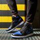 Vyriški kedai AIR JORDAN 1 MID 554724-068 spalva juoda