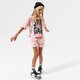 Vaikiški marškinėliai JORDAN MARŠKINĖLIAI JORDAN GIRL TIE DYE BOXY TEE GIRL 45a764-n0q spalva oranžinė