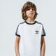Vaikiški marškinėliai ADIDAS MARŠKINĖLIAI 3STRIPES TEE BOY dv2901 spalva balta