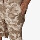 Vyriški šortai CONFRONT ŠORTAI CAMO SHORTS cf19szm07002 spalva rusvai gelsva