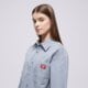 Moteriški marškinėliai DICKIES HICKORY WORK SHIRT LS dk0a889sri21 spalva mėlyna
