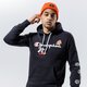 Vyriškas džemperis CHAMPION DŽEMPERIS SU GOBTUVU HOODED SWEATSHIRT 216868kk001 spalva juoda