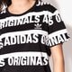 Moteriški marškinėliai ADIDAS MARŠKINĖLIAI SS BF TREFOIL bj8280 spalva juoda