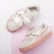 Vaikiški kedai PUMA SUEDE HEART JEWEL V PS 36513902 spalva rusvai gelsva