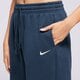 Moteriškos kelnės NIKE KELNĖS W NSW PHNX FLC HR OS PANT 2 fz5996-478 spalva tamsiai mėlyna