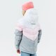 Vaikiškos rudeninės striukės NIKE STRIUKĖ  ŽIEMINĖ NIKE SPORTSWEAR GIRL cu9157-107 spalva rožinė