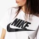 Moteriški marškinėliai NIKE MARŠKINĖLIAI SS W NSW   ESSNTL MARŠKINĖLIAI CROP SS aa3144-100 spalva balta