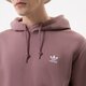 Vyriškas džemperis ADIDAS DŽEMPERIS SU GOBTUVU ESSENTIAL HOODY hk0100 spalva ruda