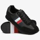 Vyriški kedai TOMMY HILFIGER CORPORATE LEATHER FLAG RUNNER fm0fm02380990 spalva juoda