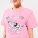 Moteriški marškinėliai ADIDAS MARŠKINĖLIAI GRAPHIC TEE hl9052 spalva rožinė