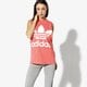 Moteriški marškinėliai ADIDAS MARŠKINĖLIAI TREFOIL dh3170 spalva raudona