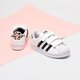 Vaikiški kedai ADIDAS SUPERSTAR CF C  gw4063 spalva balta