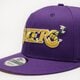 Vyriška kepurė su snapeliu NEW ERA KEPURĖ FLOWER WORDMARK 950 LAKERS LOS ANGELES LAKERS 60358100 spalva violetinė