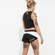 Moteriški marškinėliai WAKE UP & SQUAT MARŠKINĖLIAI ACTIVE SHORT wuta005blk spalva juoda