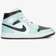 Moteriški kedai AIR JORDAN 1 MID  bq6472-300 spalva žalia
