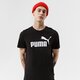 Vyriški marškinėliai PUMA MARŠKINĖLIAI ESS LOGO TEE - PUMA BLACK 58666601 spalva juoda
