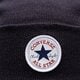 Vaikiška kepurė CONVERSE KEPURĖ  ŽIEMINĖ TALL CHUCK PATCH BEANIE 10019012-a01 spalva juoda