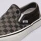 Moteriški kedai VANS CLASSIC SLIP-ON BLACK/PEWTER CHECKERBOARD vn000eyebpj1 spalva juoda