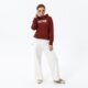 Moteriškas džemperis LEVI'S DŽEMPERIS SU GOBTUVU   GRAPHIC STANDARD HOODIE 18487-0178 spalva tamsiai raudona