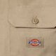 Moteriški marškinėliai DICKIES MARŠKINIAI WORK SHIRT CROPPED SS W dkdfs573khk1 spalva ruda