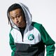 Vyriška žieminė striukė NEW ERA STRIUKĖ NBA HOODED WINDBREAKER BOSCEL BLKKGRWHI 12033460 spalva žalia