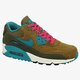 Moteriški kedai NIKE WMNS AIR MAX 90 LTHR 768887300 spalva ruda
