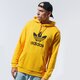 Vyriškas džemperis ADIDAS DŽEMPERIS SU GOBTUVU TREFOIL HOODIE gd9923 spalva geltona