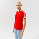 Moteriški marškinėliai ADIDAS MARŠKINĖLIAI 3 STRIPES TEE h33575 spalva raudona