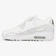 Vaikiški kedai NIKE AIR MAX 90 LTR SE GG 897987100 spalva balta