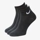 Moteriškos kojinės NIKE KOJINĖS U NK EVERYDAY LTWT ANKLE 3PR sx7677-010 spalva juoda