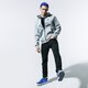 Vyriškas džemperis NIKE DŽEMPERIS UŽSEGAMAS SU GOBTUVU   M NSW PE HOODIE FZ WIN bv3701-063 spalva pilka