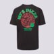 Vaikiški marškinėliai JORDAN MARŠKINĖLIAI JRD PIZZA TEE BLK/GRN 95f749-023 spalva juoda