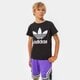 Vaikiški marškinėliai ADIDAS MARŠKINĖLIAI TREFOIL TEE BOY dv2905 spalva juoda