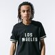 Vyriški marškinėliai NEW ERA MARŠKINĖLIAI NBA WORDMARK TEE LAKERS LOS ANGELES LAK 12123883 spalva juoda
