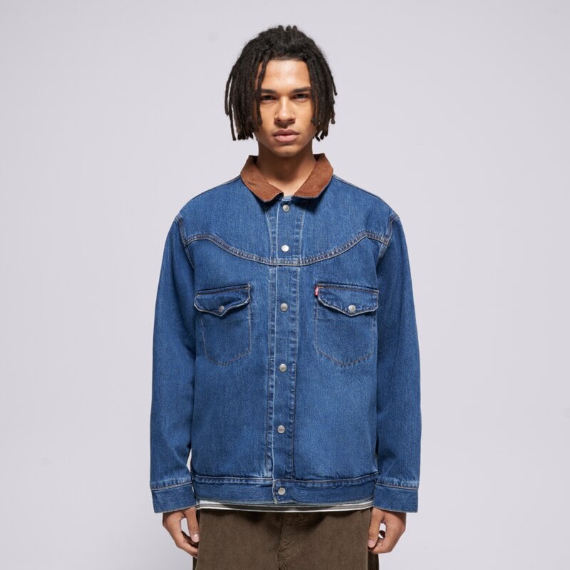 LEVI'S MARŠKINIAI WESTERN INSPIRED TRUCK DARK INDIGO - WORN
