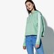 Moteriškas džemperis ADIDAS DŽEMPERIS CROPPED HOODIE MNT dh3131 spalva žalia
