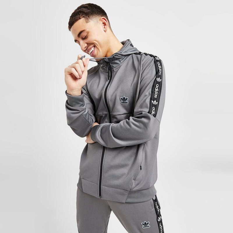 ADIDAS DŽEMPERIS EDGE FZ GREY 4 SWEATSHIRT