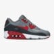 NIKE AIR MAX 90 LEATHER (GS)  833412007 spalva pilka