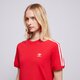 Moteriški marškinėliai ADIDAS MARŠKINĖLIAI 3 STRIPE TEE ir8050 spalva raudona