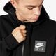 Vyriškas džemperis NIKE DŽEMPERIS M NSW NIKE AIR HOODIE FZ FLC 928629-010 spalva juoda