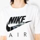 Moteriški marškinėliai NIKE MARŠKINĖLIAI SS W NSW MARŠKINĖLIAI SS AIR BF 875576101 spalva balta