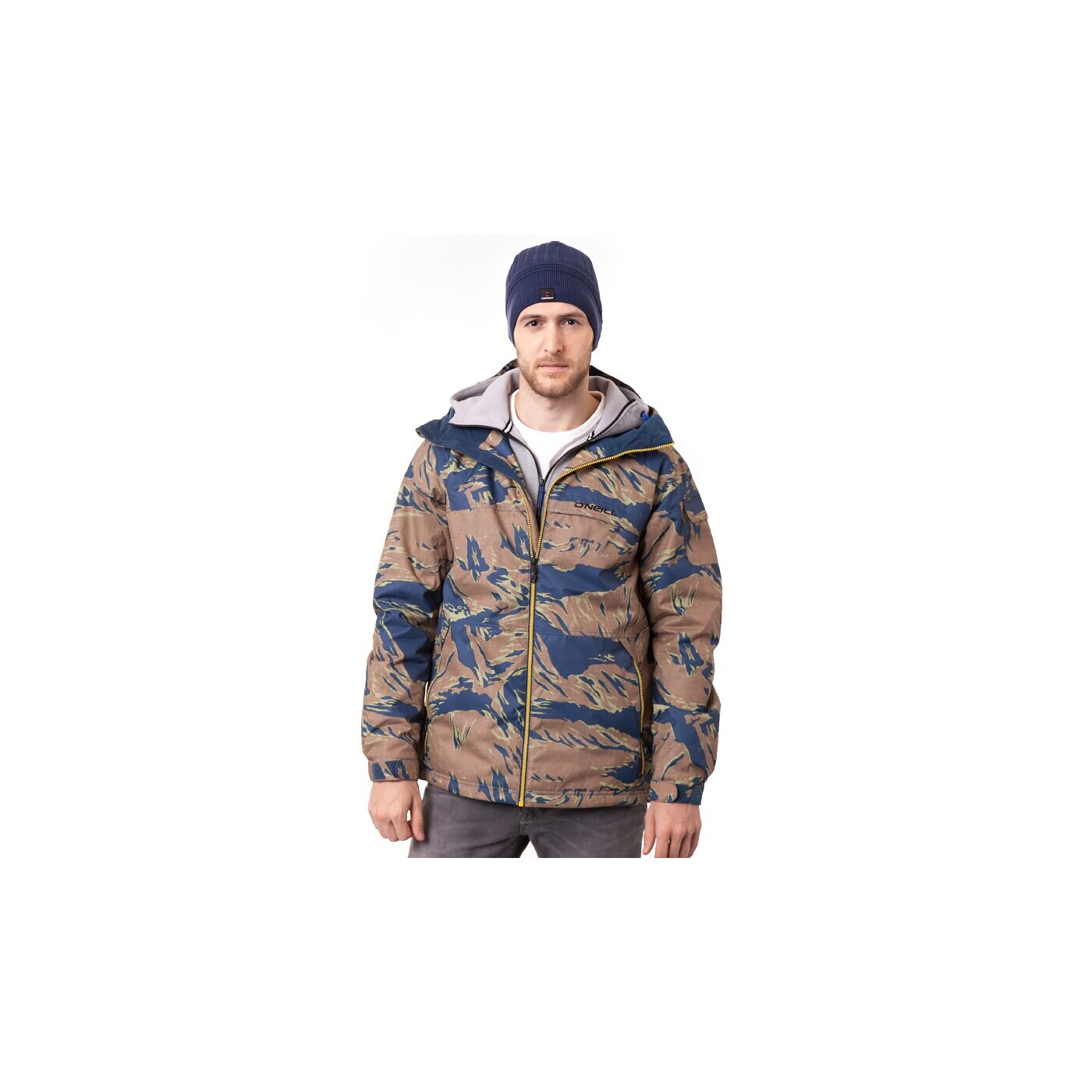 Vaikiška kepurė CONFRONT KEPURĖ  ŽIEMINĖ LOGAN NAVY 705 p04logan705uni spalva tamsiai mėlyna